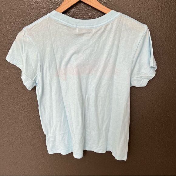 NWT Revolve x Wildfox Couture Twinning No9 Tee in Honolulu Blue | size S - Picture 7 of 10
